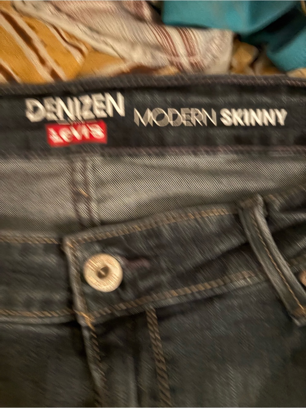 Levi's Modern Skinny Jeans in dark indigo